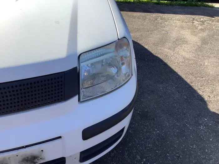 Headlight, left Fiat Panda