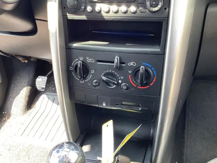 Heater control panel Peugeot 207