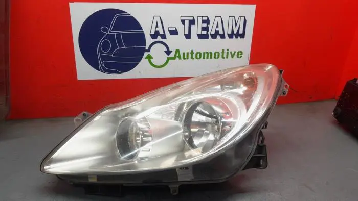 Headlight, left Opel Corsa