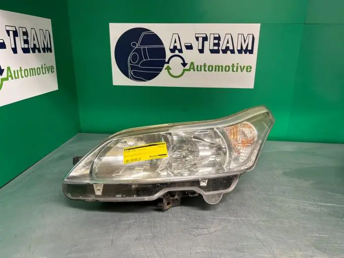 Headlight, left Citroen C4