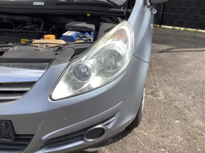 Headlight, left Opel Corsa