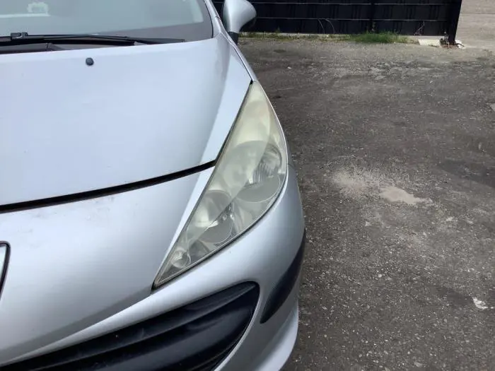 Headlight, left Peugeot 207