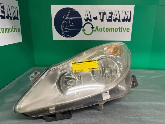 Headlight, left Opel Corsa