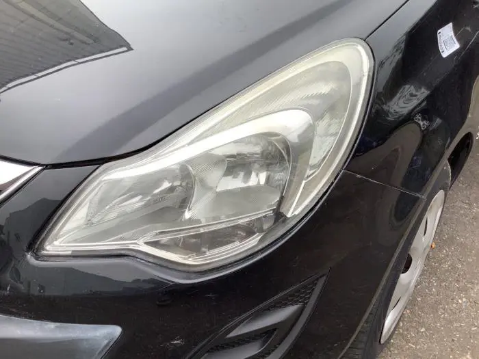 Headlight, left Opel Corsa