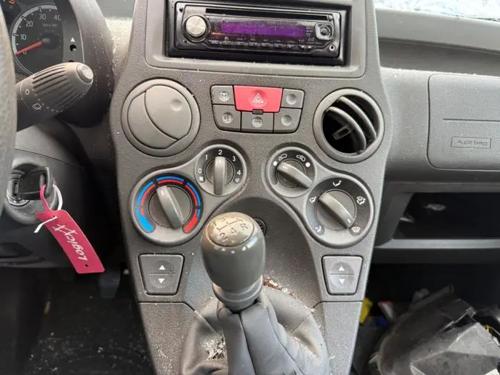 Heater control panel Fiat Panda