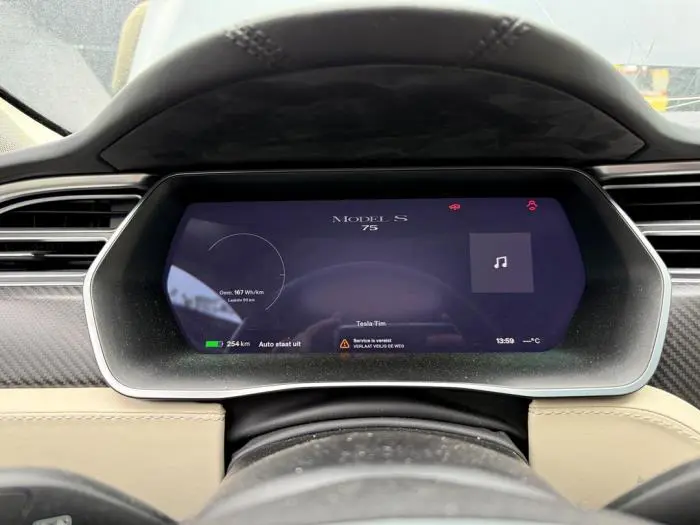 Instrument panel Tesla Model S